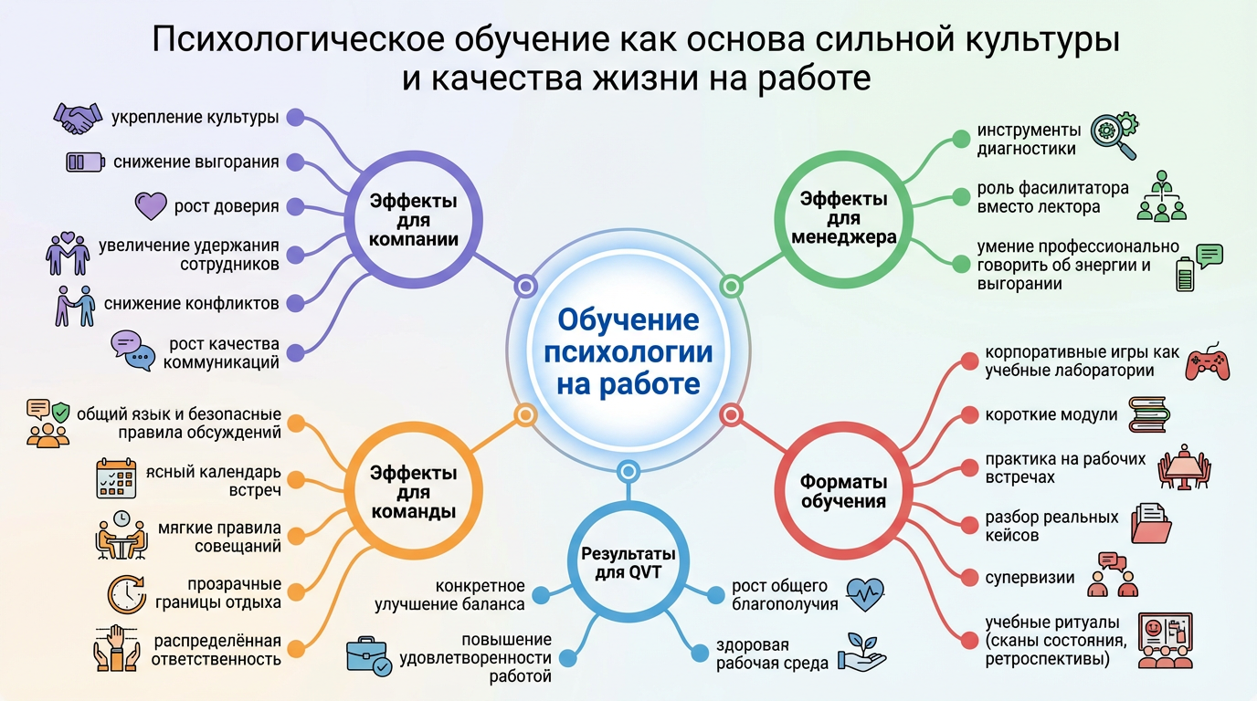 Обучение психологии на работе